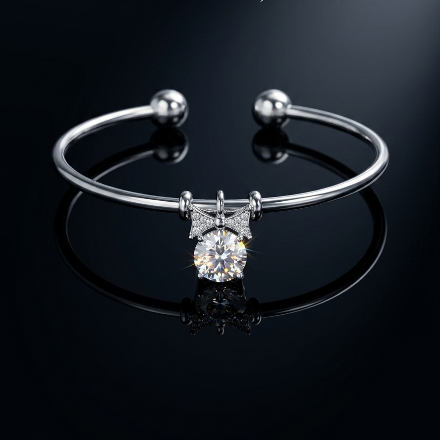 Celeste Bow Solitaire Kada