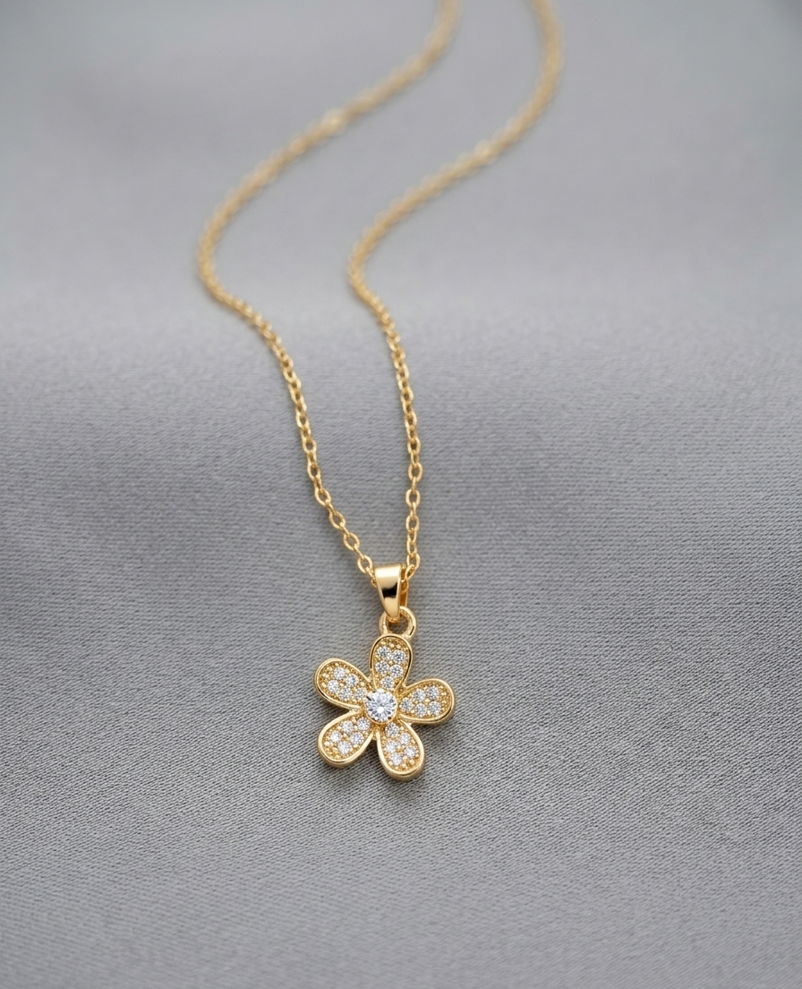 Modern Pulse Geometric Necklace