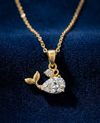 Ocean Spark Whale Necklace
