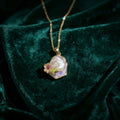 Blossom Pearl Enamel Necklace
