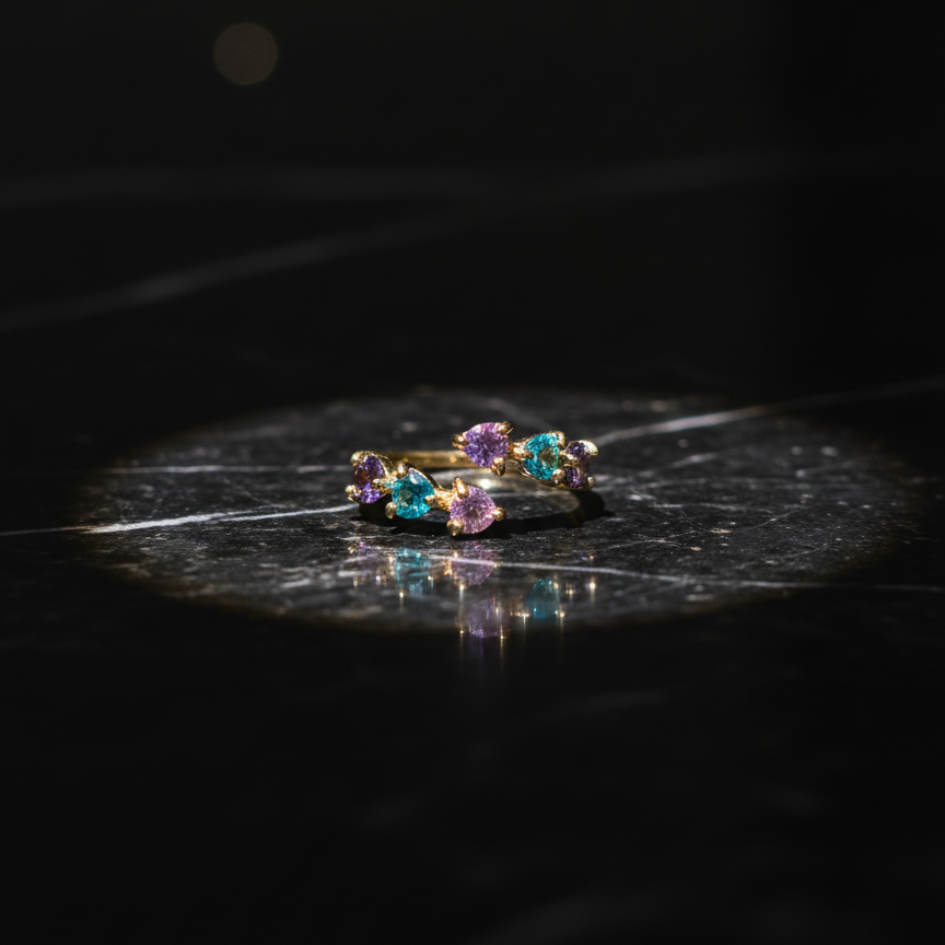 Celestial Heart Harmony Ring - VITTAM