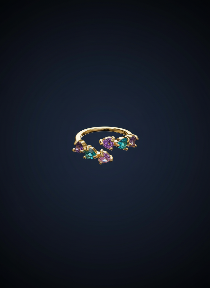 Celestial Heart Harmony Ring - VITTAM