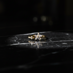 Golden Bloom Open Ring - VITTAM