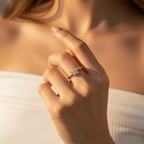 Golden Bloom Open Ring - VITTAM