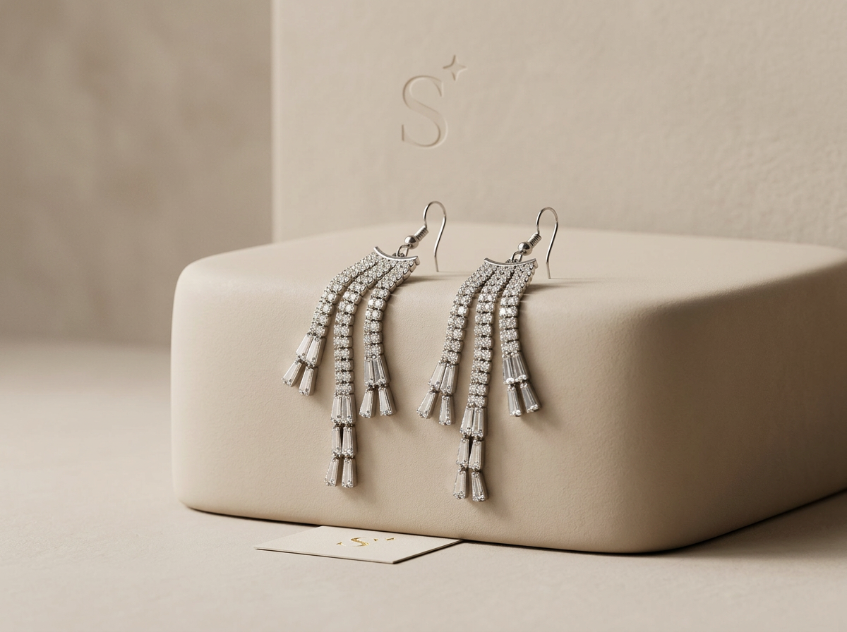 Midnight Cascade Earrings