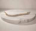 Linear Radiance Baguette Diamond Bracelet