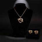 Celestial Heart Orbit Jewelry Set