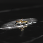 Eterna Twin Spark Wrap Ring