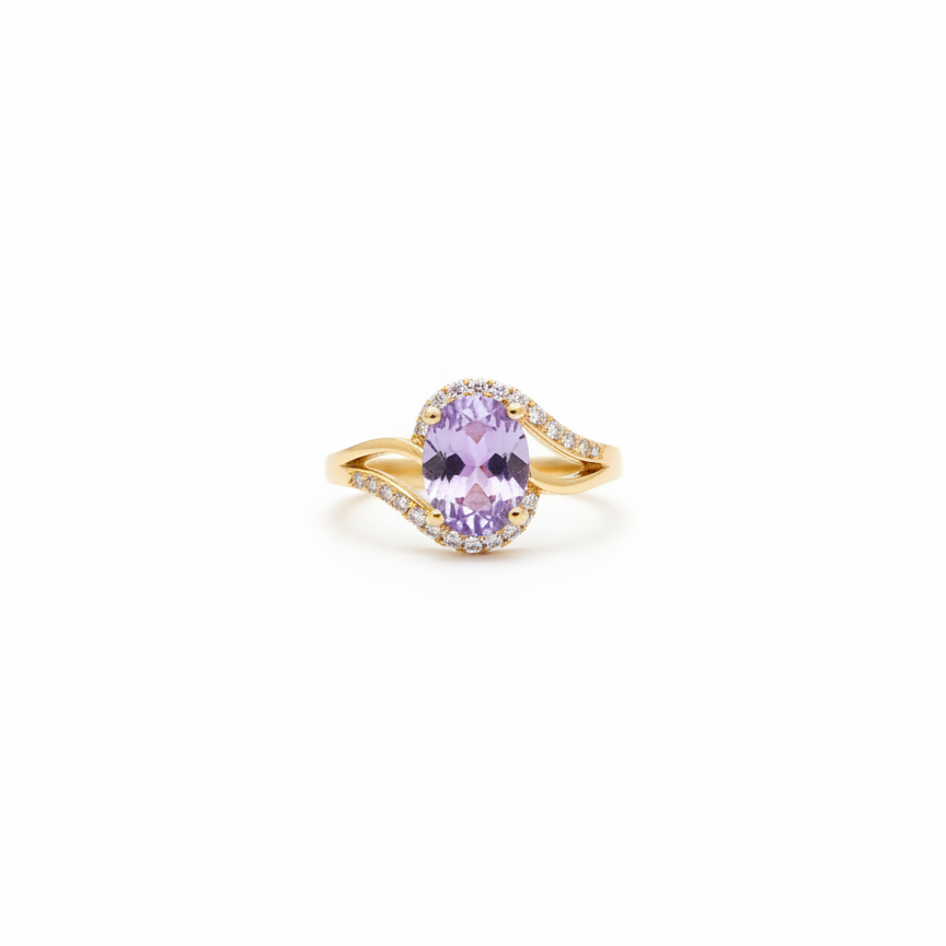 Lumière Oval Elegance Ring - VITTAM