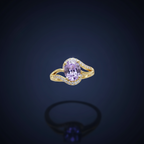 Lumière Oval Elegance Ring