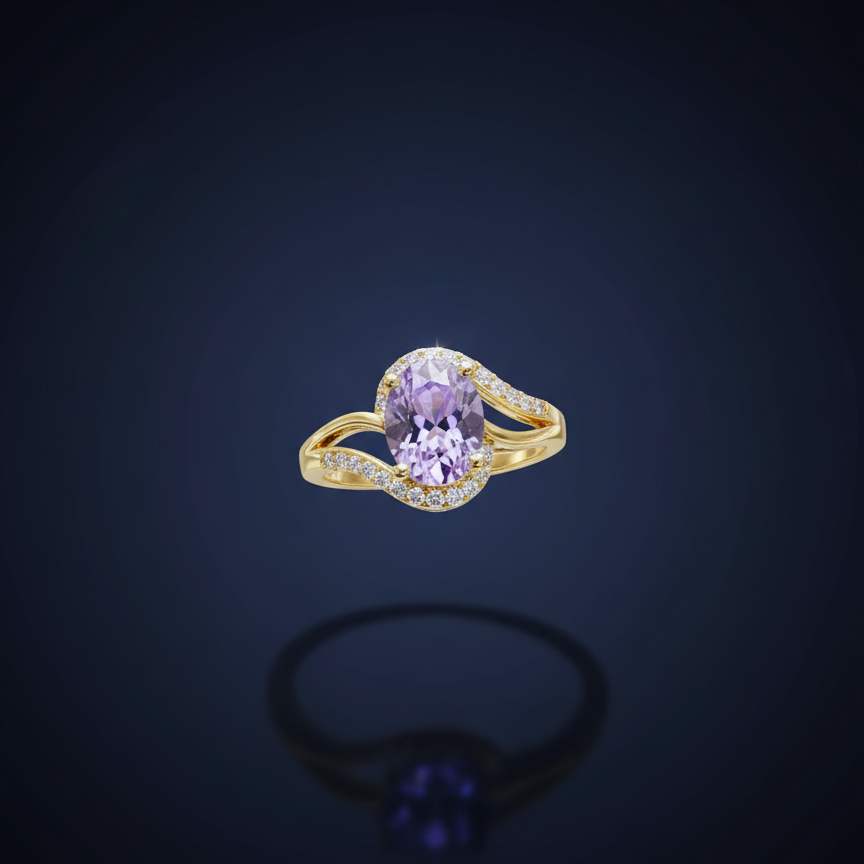 Lumière Oval Elegance Ring