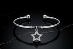 Starlight Charm Silver Kada