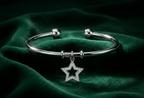 Starlight Charm Silver Kada