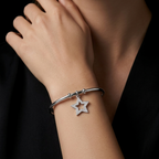 Starlight Charm Silver Kada