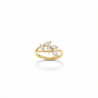 Aurora Vine Spark Ring